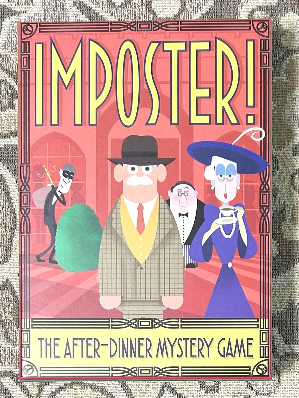 Imposter! Murder Mystery Style Card Game of Bluffing, Deduction & Intrigue